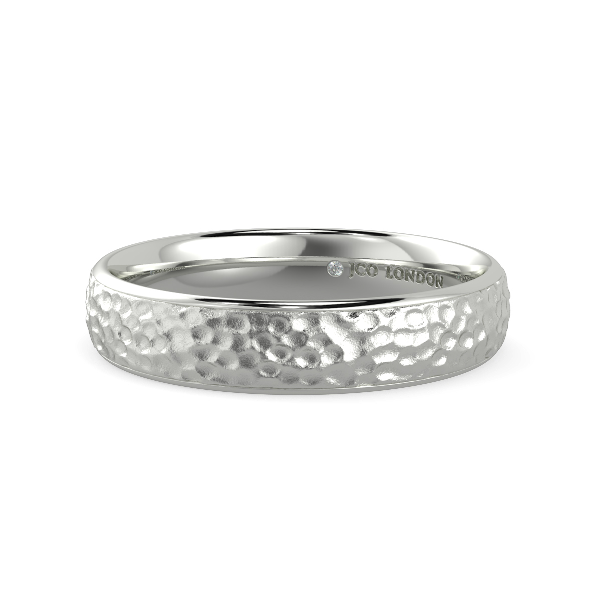 Court Plain Wedding Band