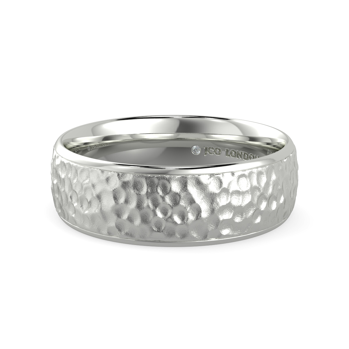 Court Plain Wedding Band