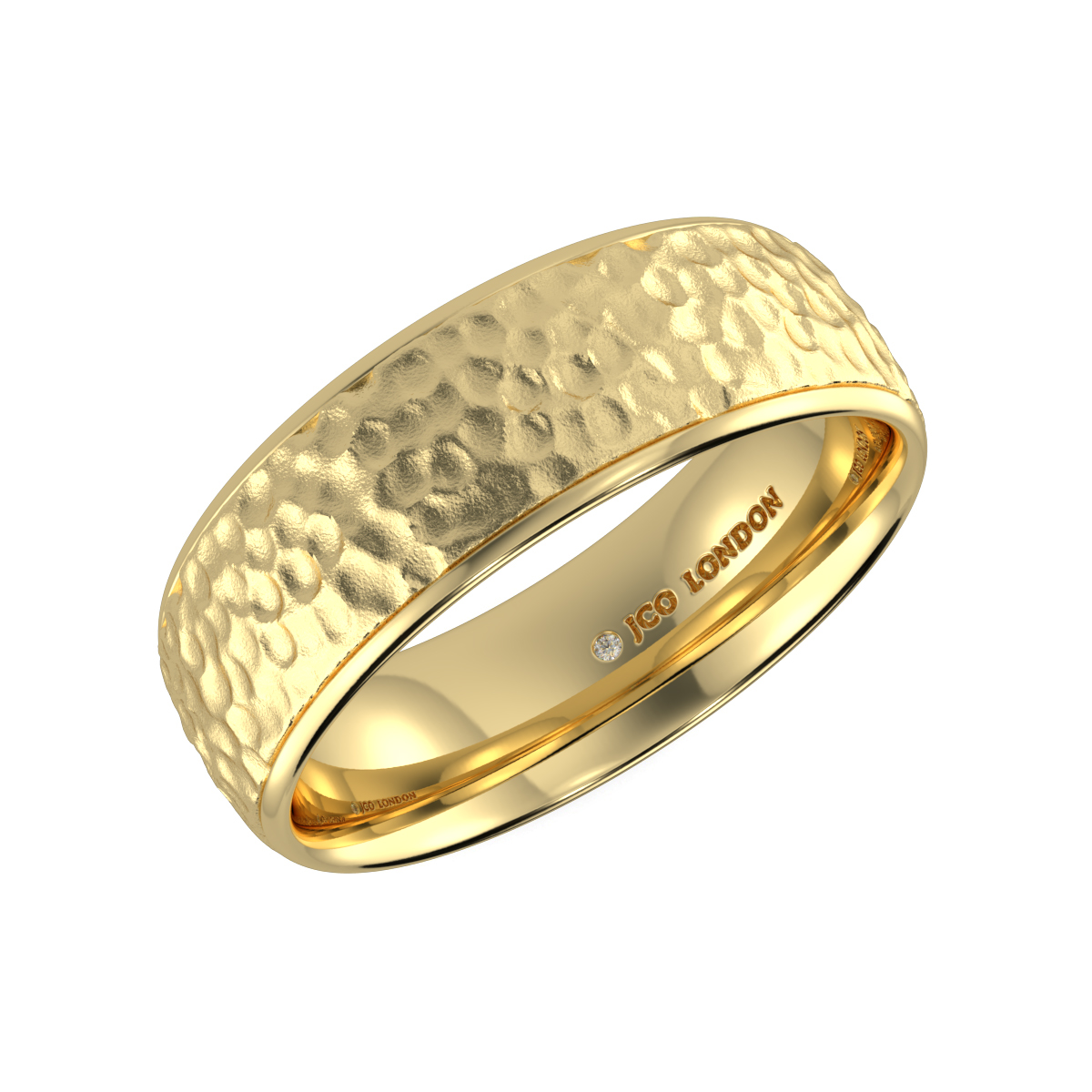 Court Plain Wedding Band