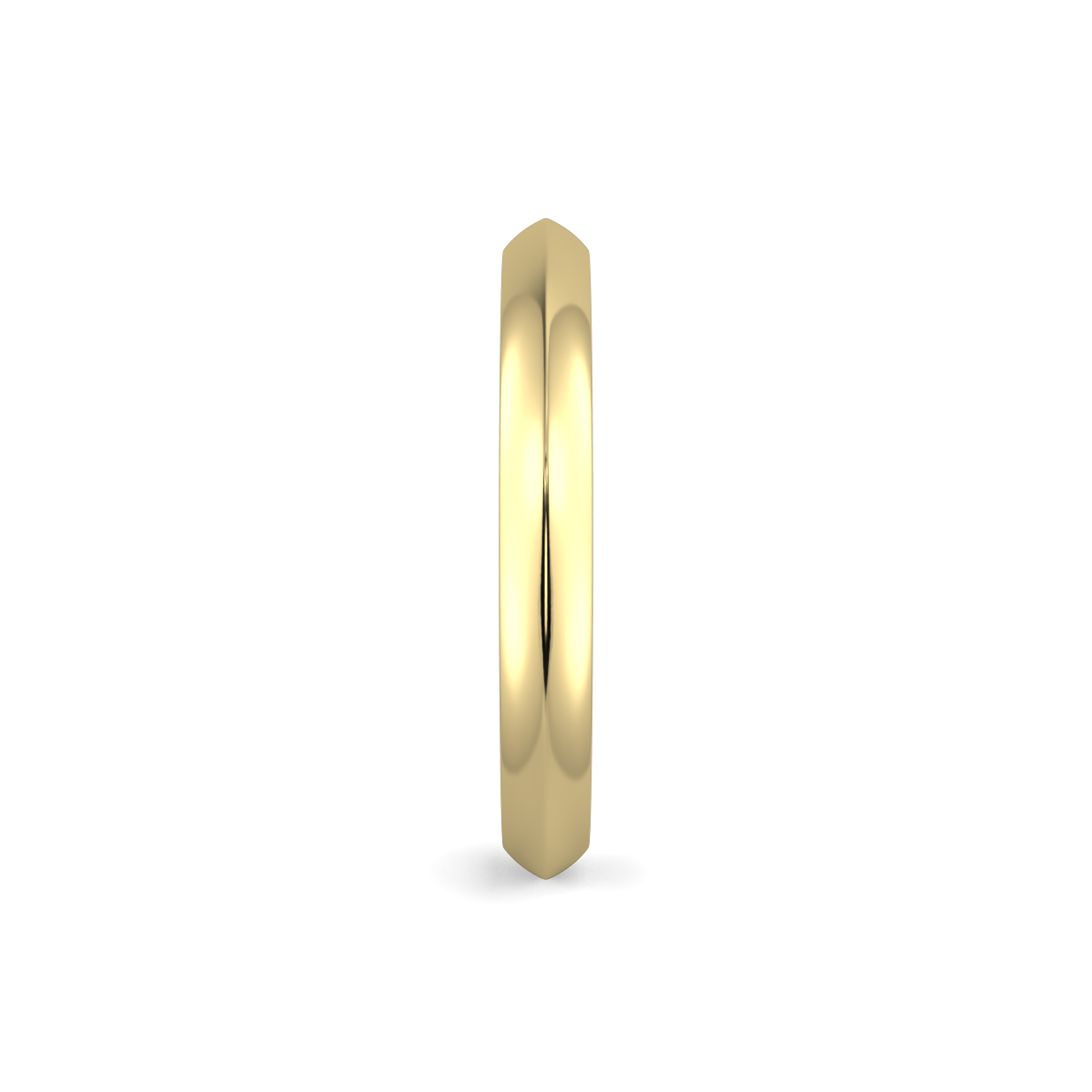 Court Plain Wedding Band