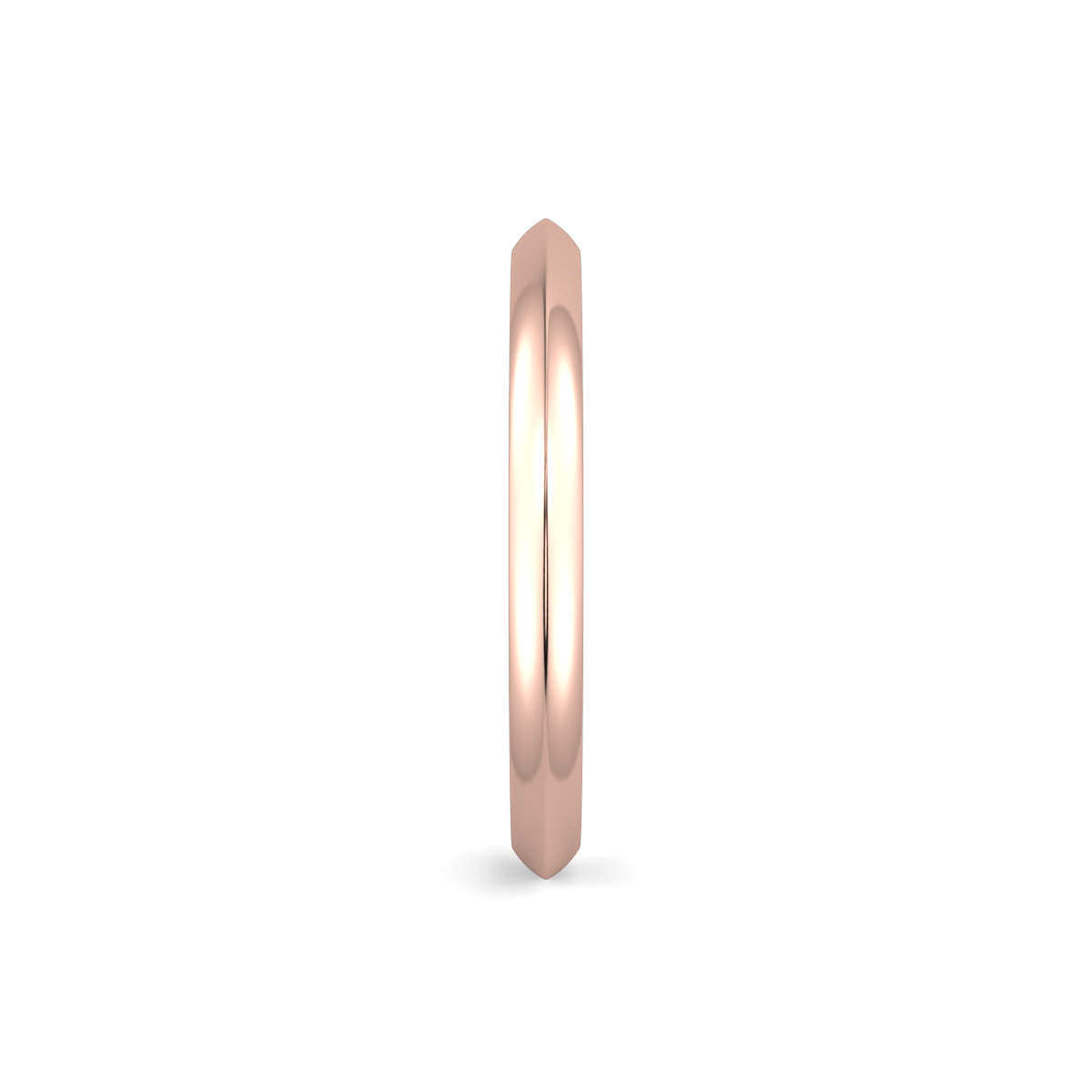 Court Plain Wedding Band