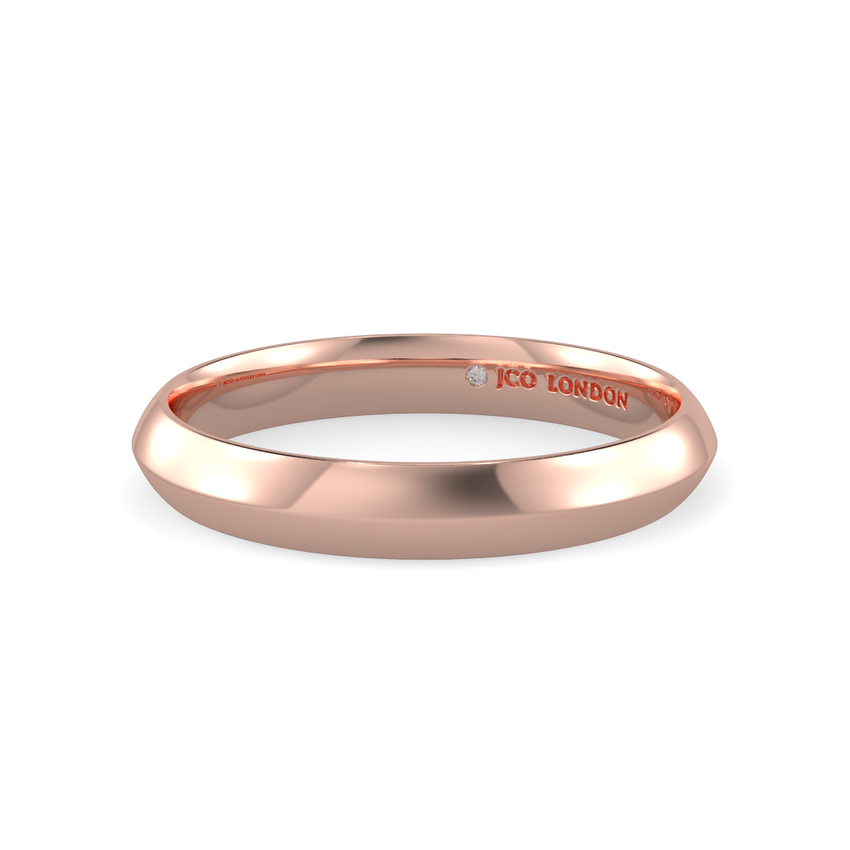 Court Plain Wedding Band