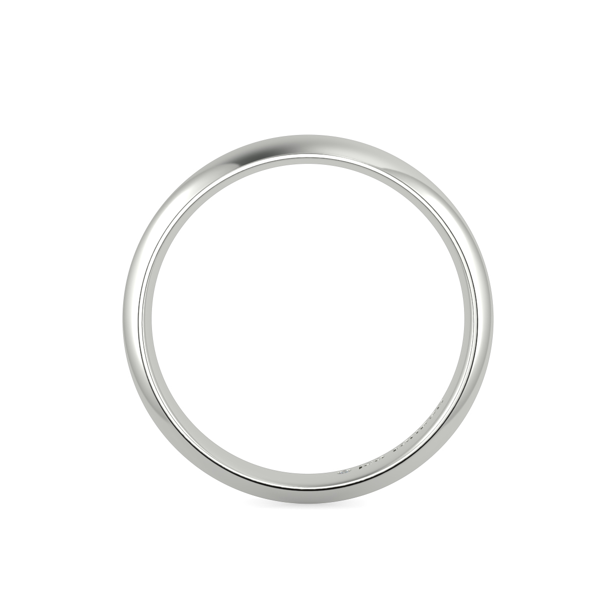 Court Plain Wedding Band