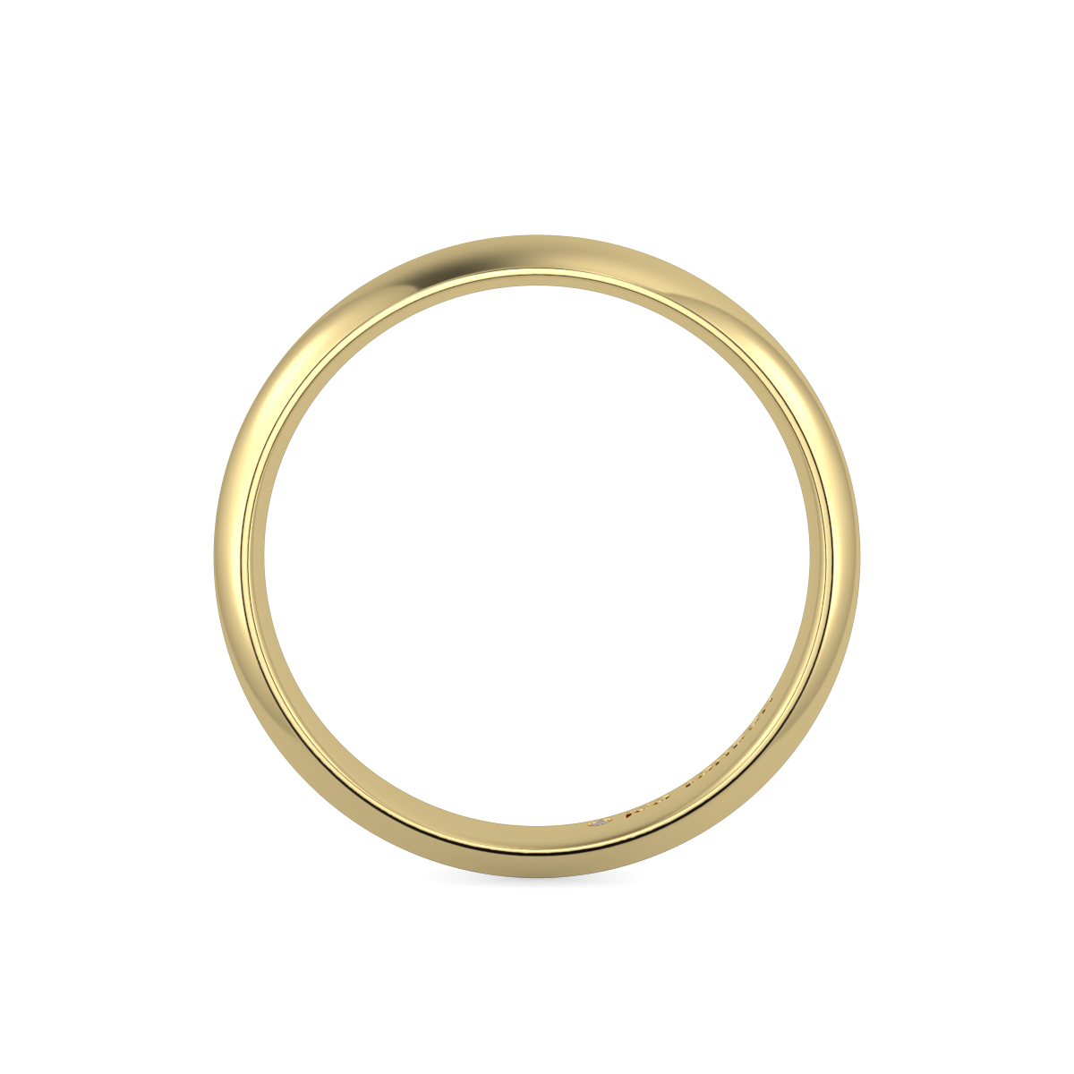 Court Plain Wedding Band