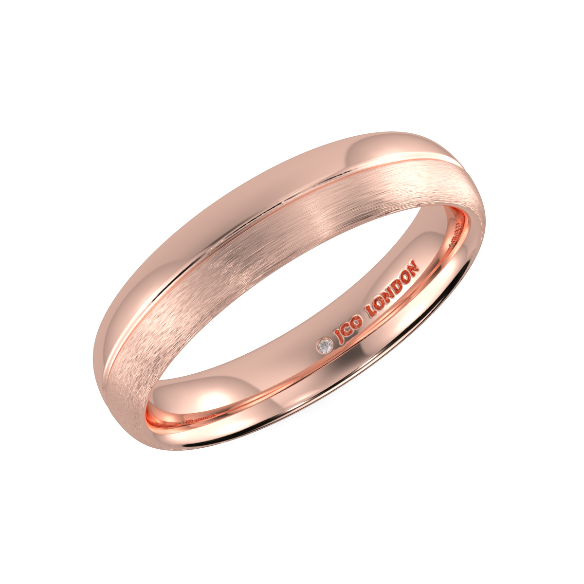 Court Plain Wedding Band