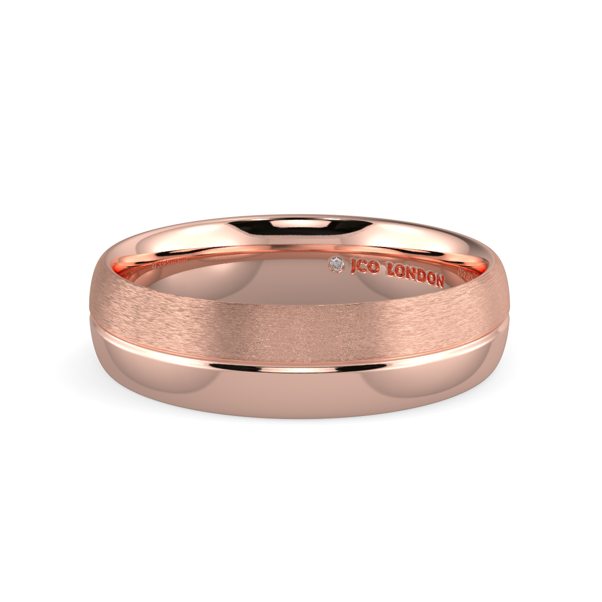 Court Plain Wedding Band