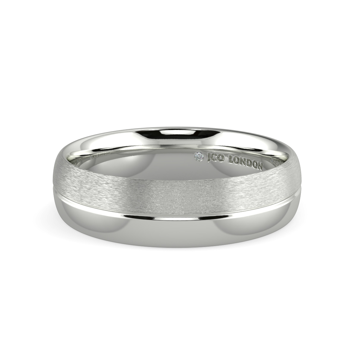 Court Plain Wedding Band