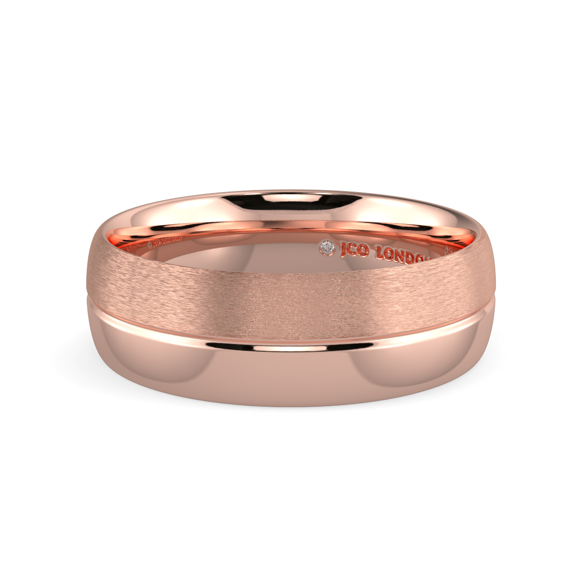Court Plain Wedding Band