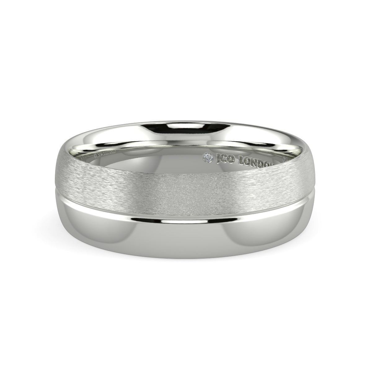 Court Plain Wedding Band