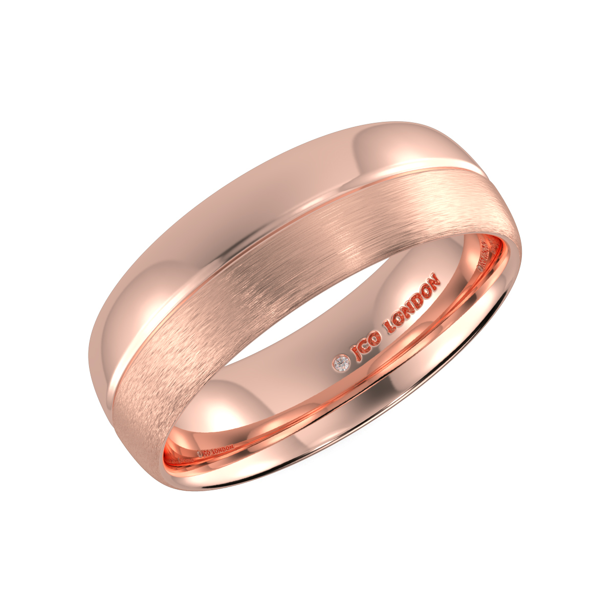 Court Plain Wedding Band