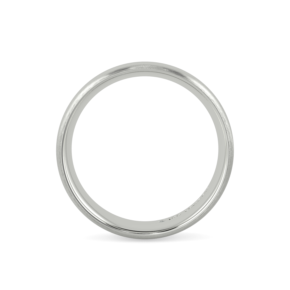 Court Plain Wedding Band