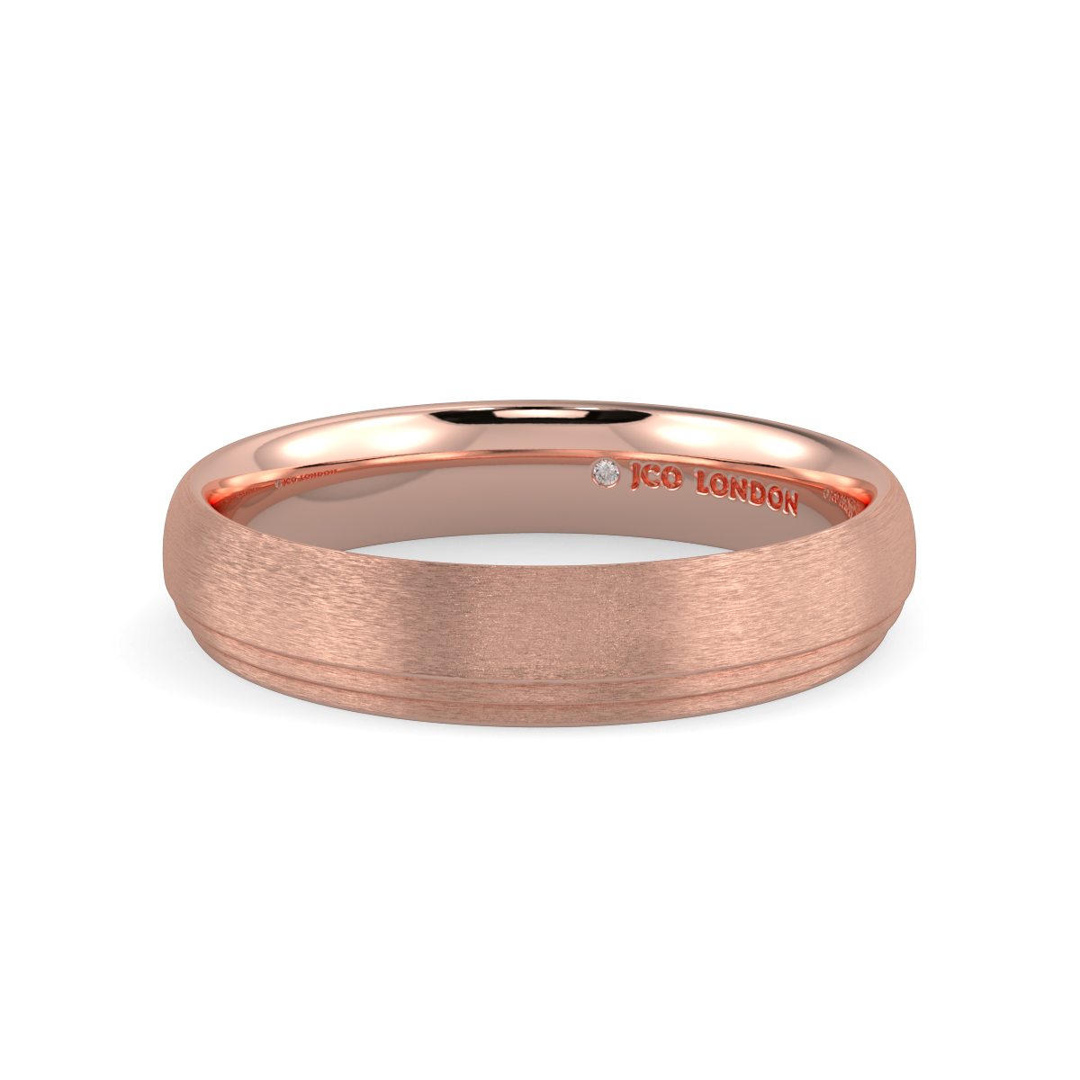 Court Plain Wedding Band
