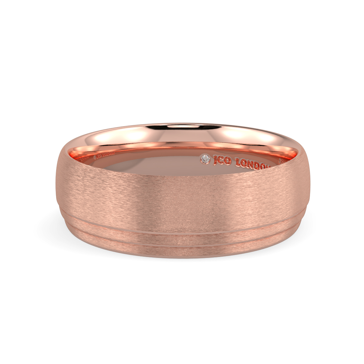 Court Plain Wedding Band