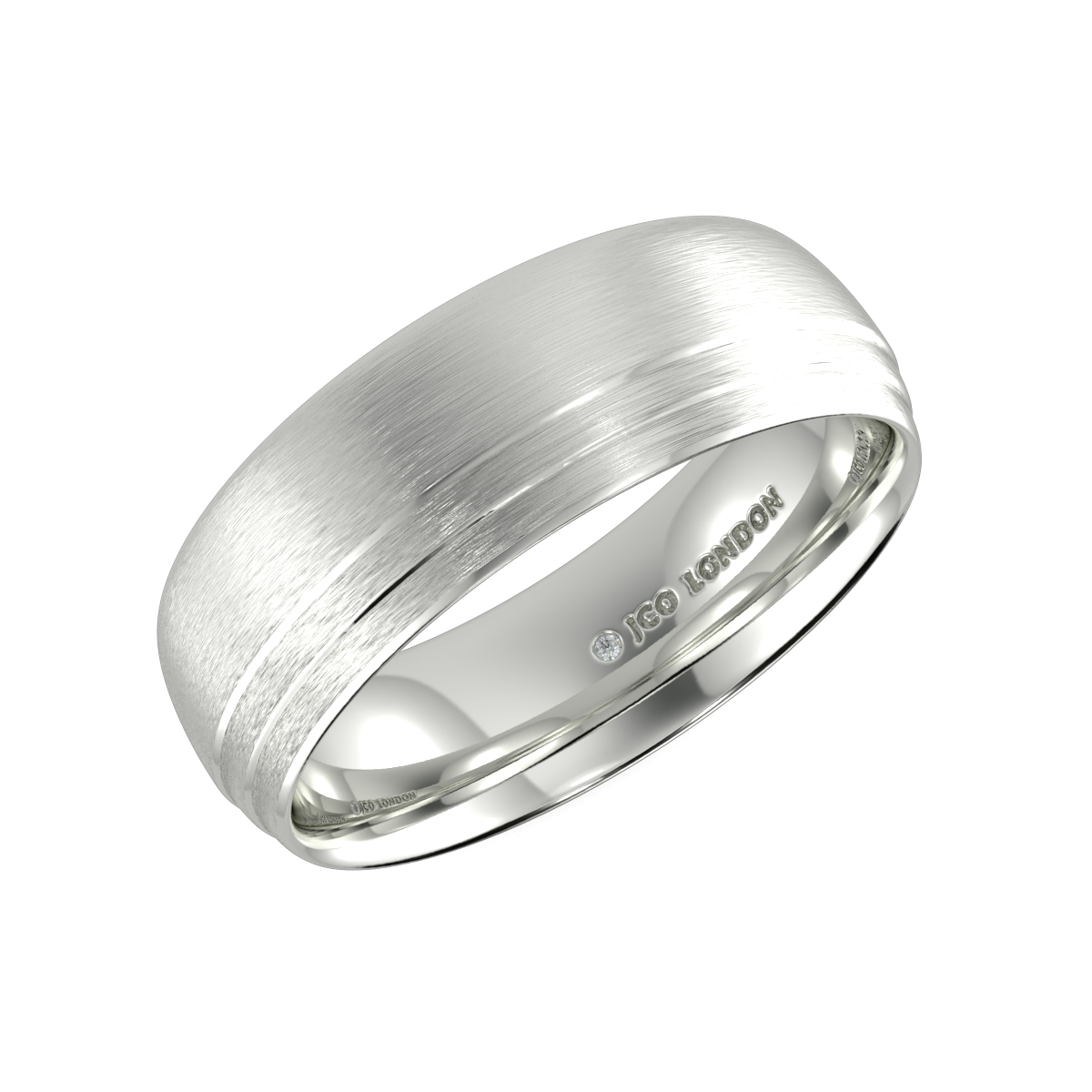 Court Plain Wedding Band