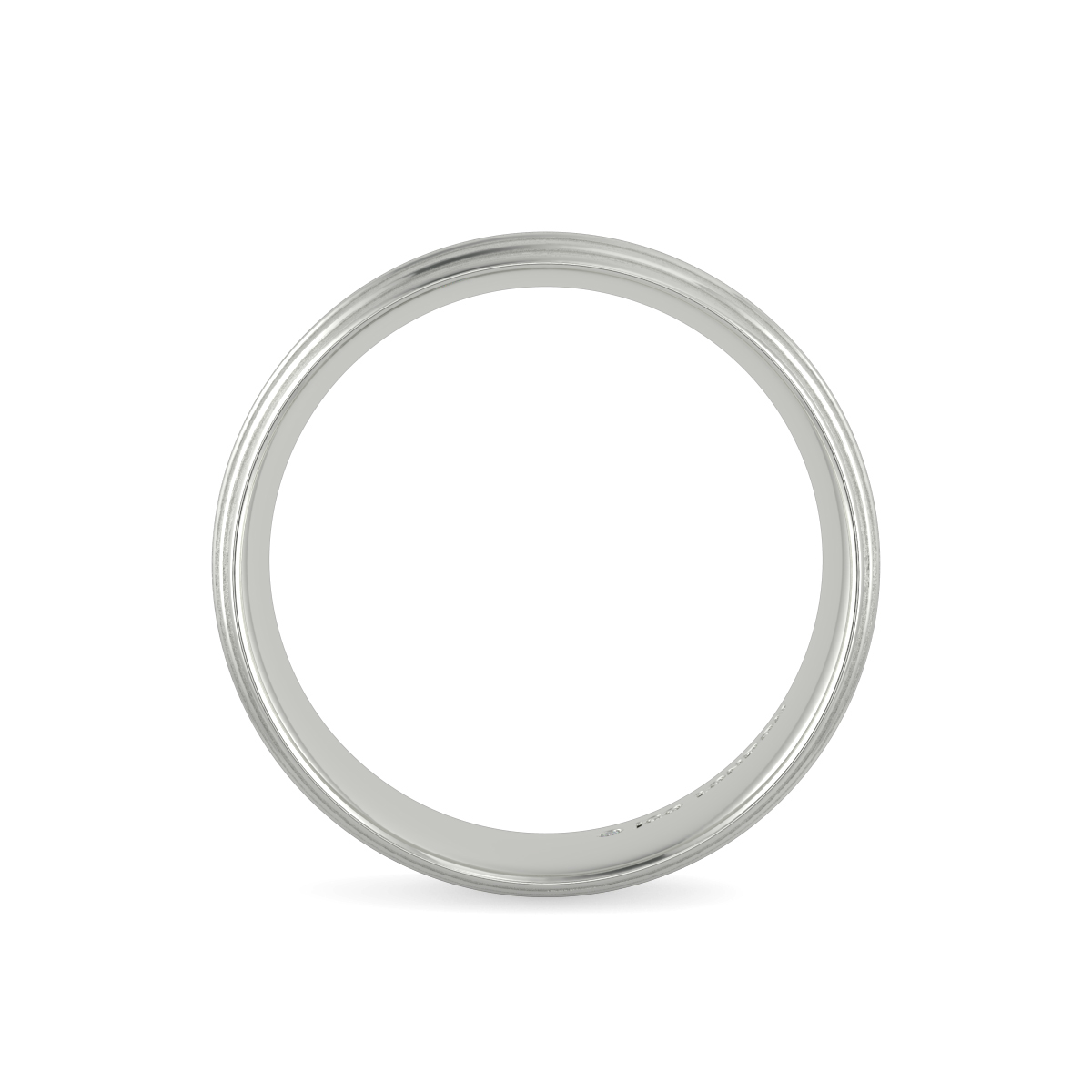 Court Plain Wedding Band