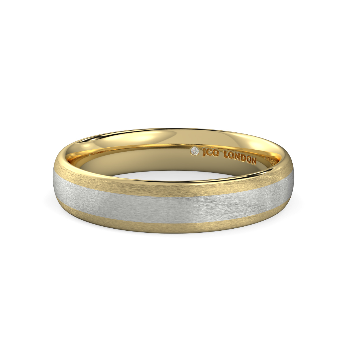 Court Plain Wedding Band