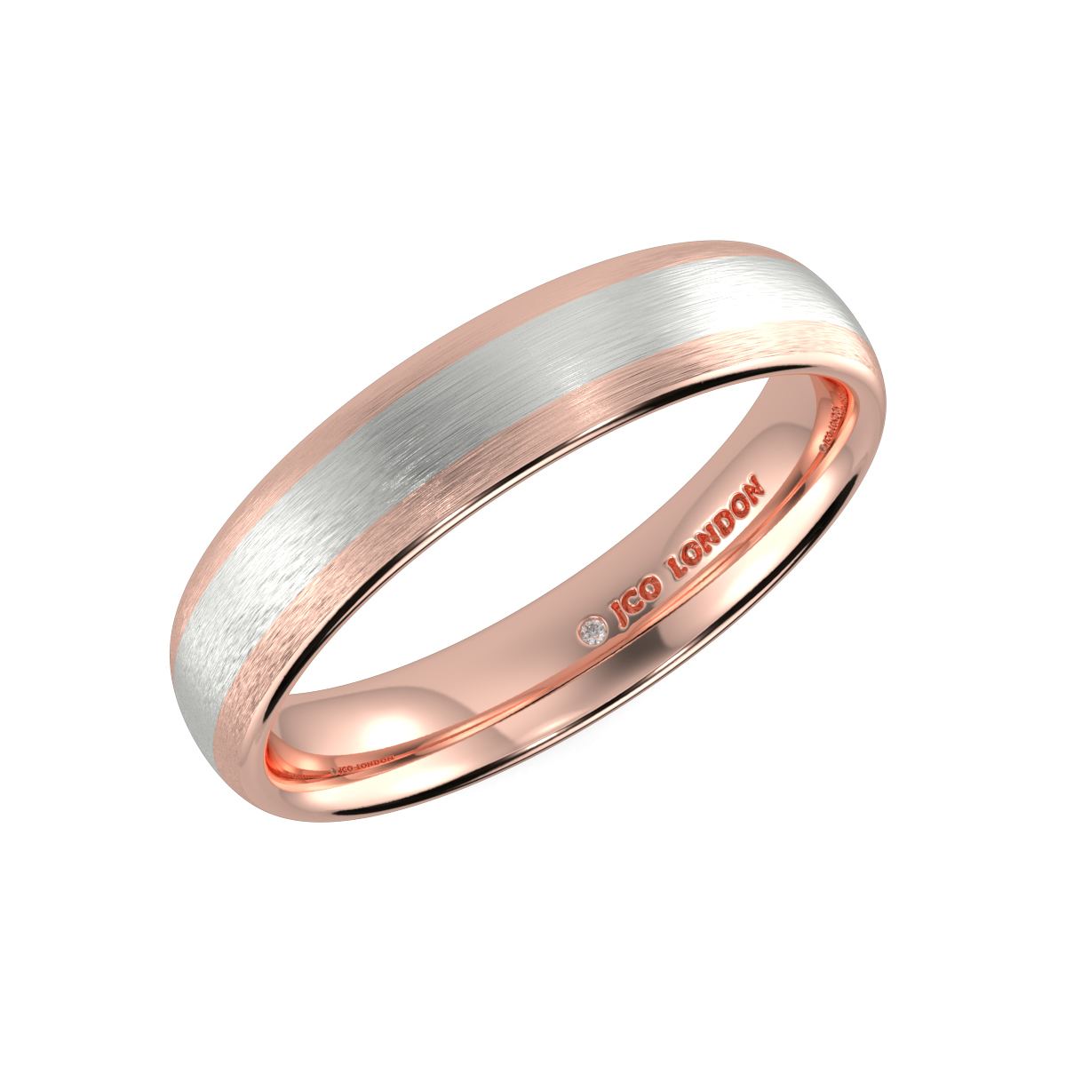 Court Plain Wedding Band