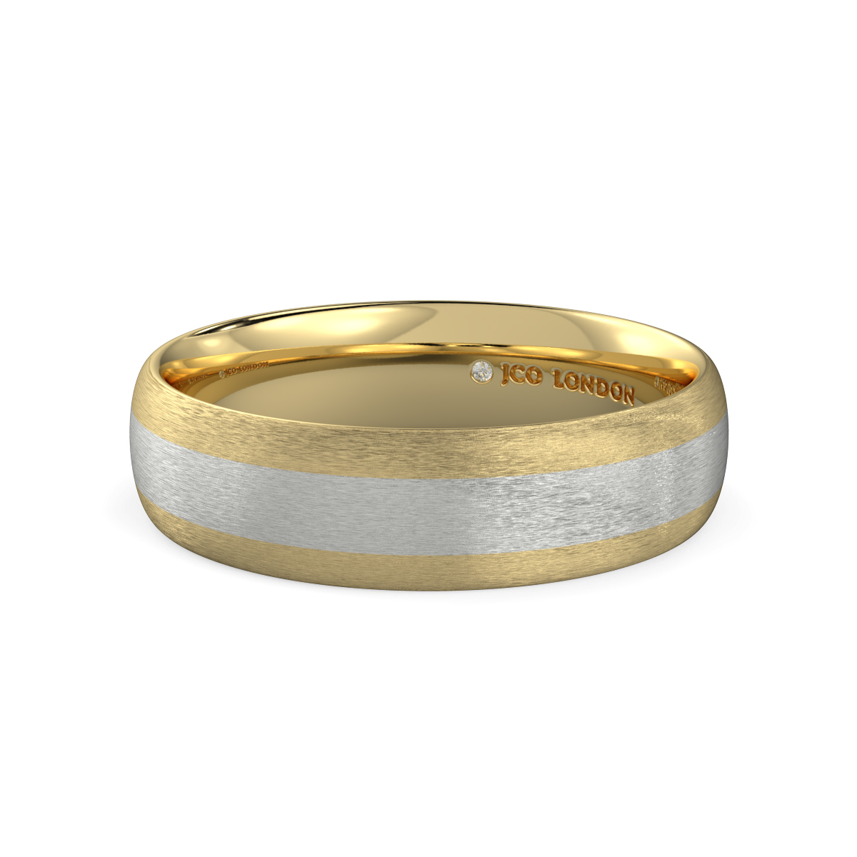 Court Plain Wedding Band