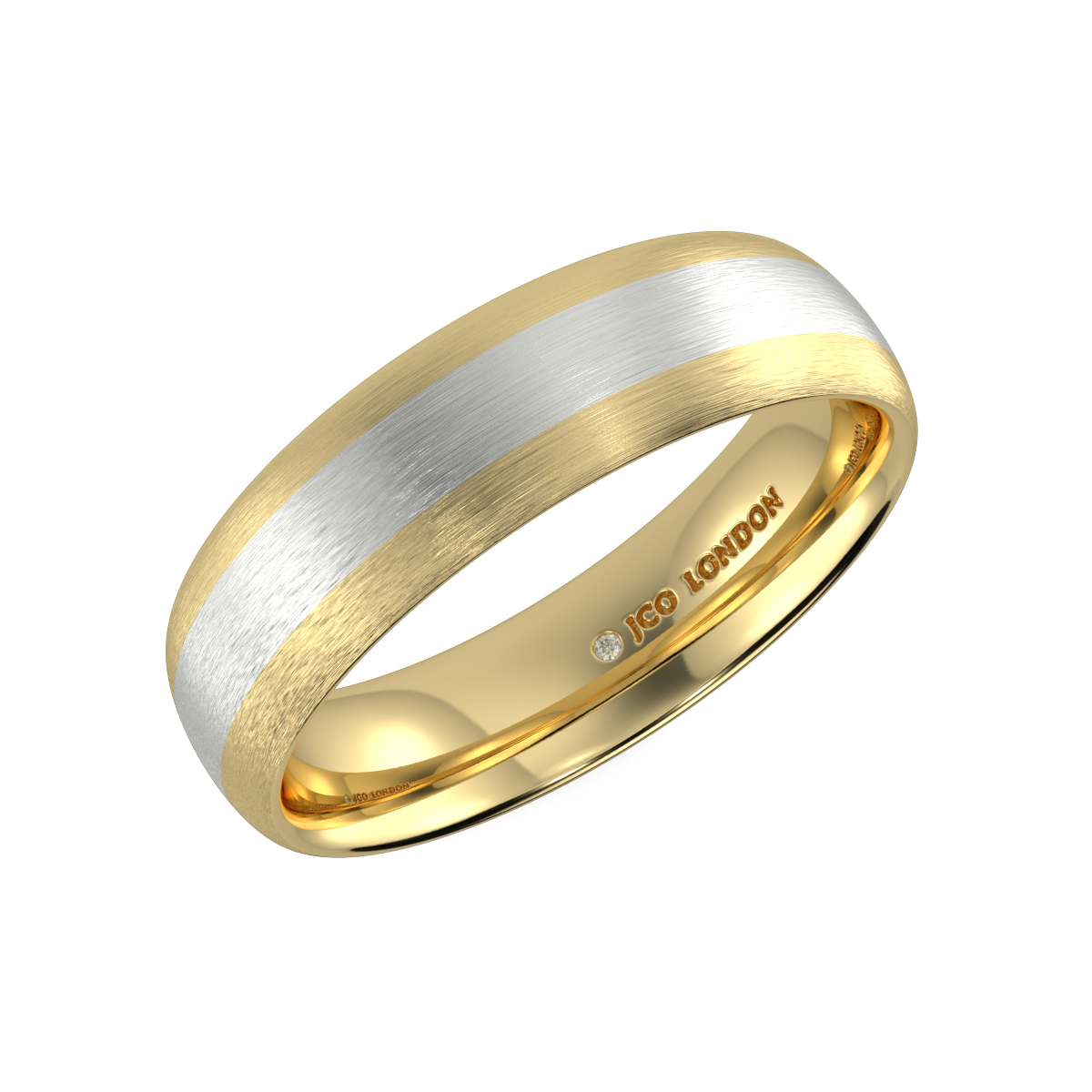 Court Plain Wedding Band