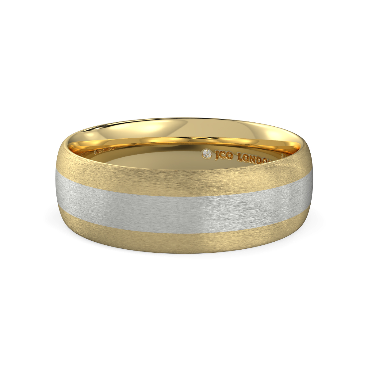 Court Plain Wedding Band