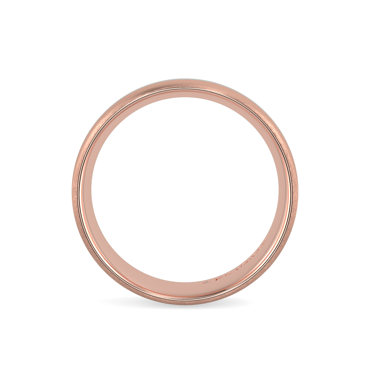Court Plain Wedding Band