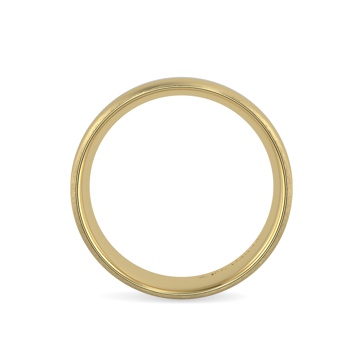 Court Plain Wedding Band