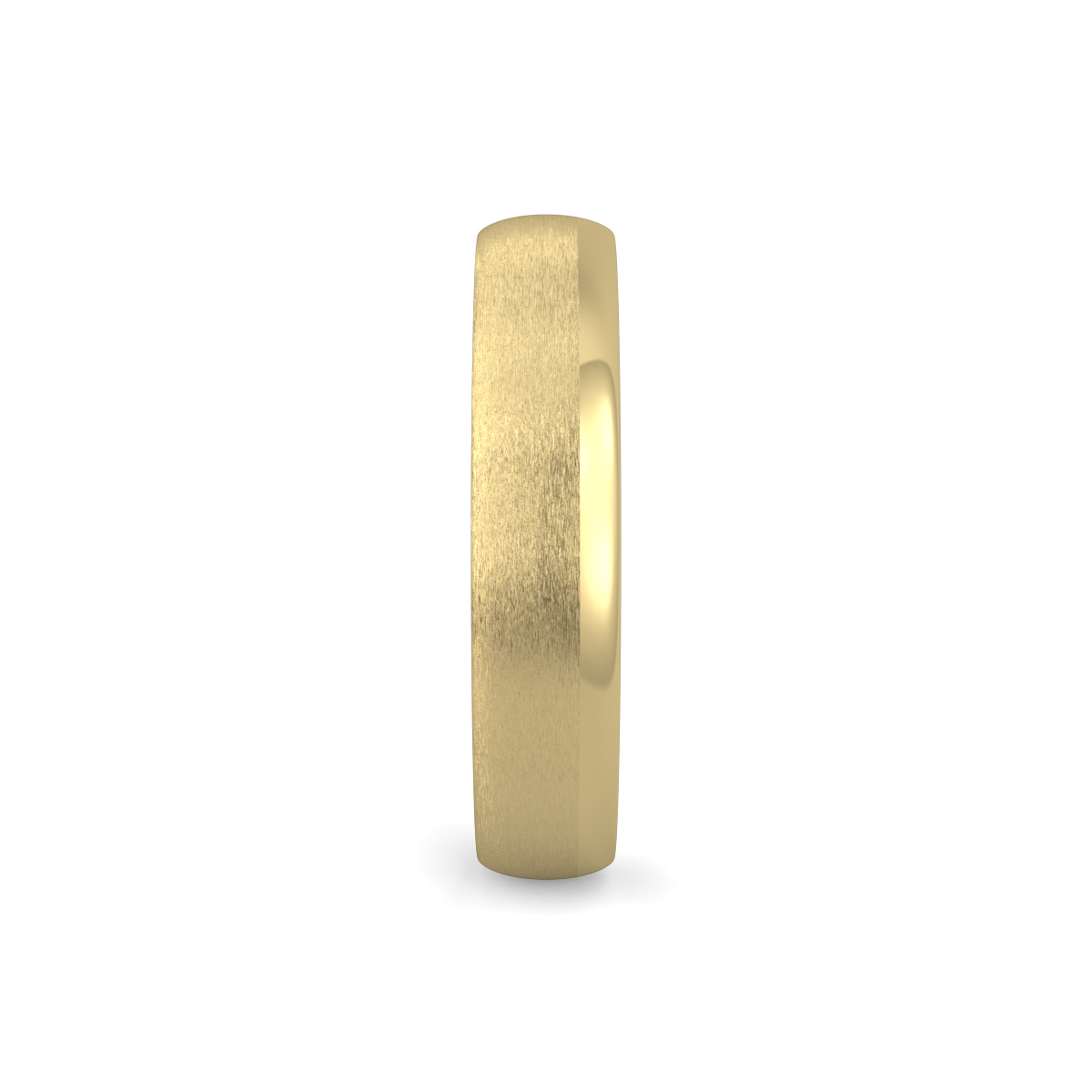 Shallow Court Plain Wedding Band