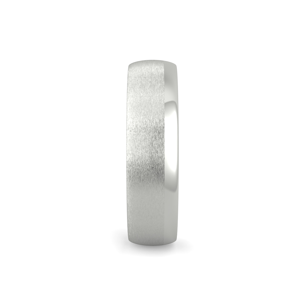 Shallow Court Plain Wedding Band