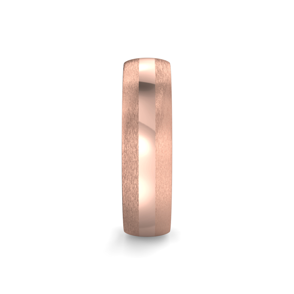Shallow Court Plain Wedding Band