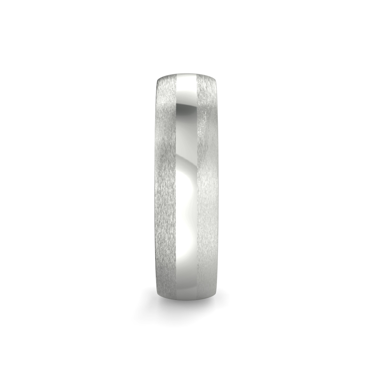 Shallow Court Plain Wedding Band