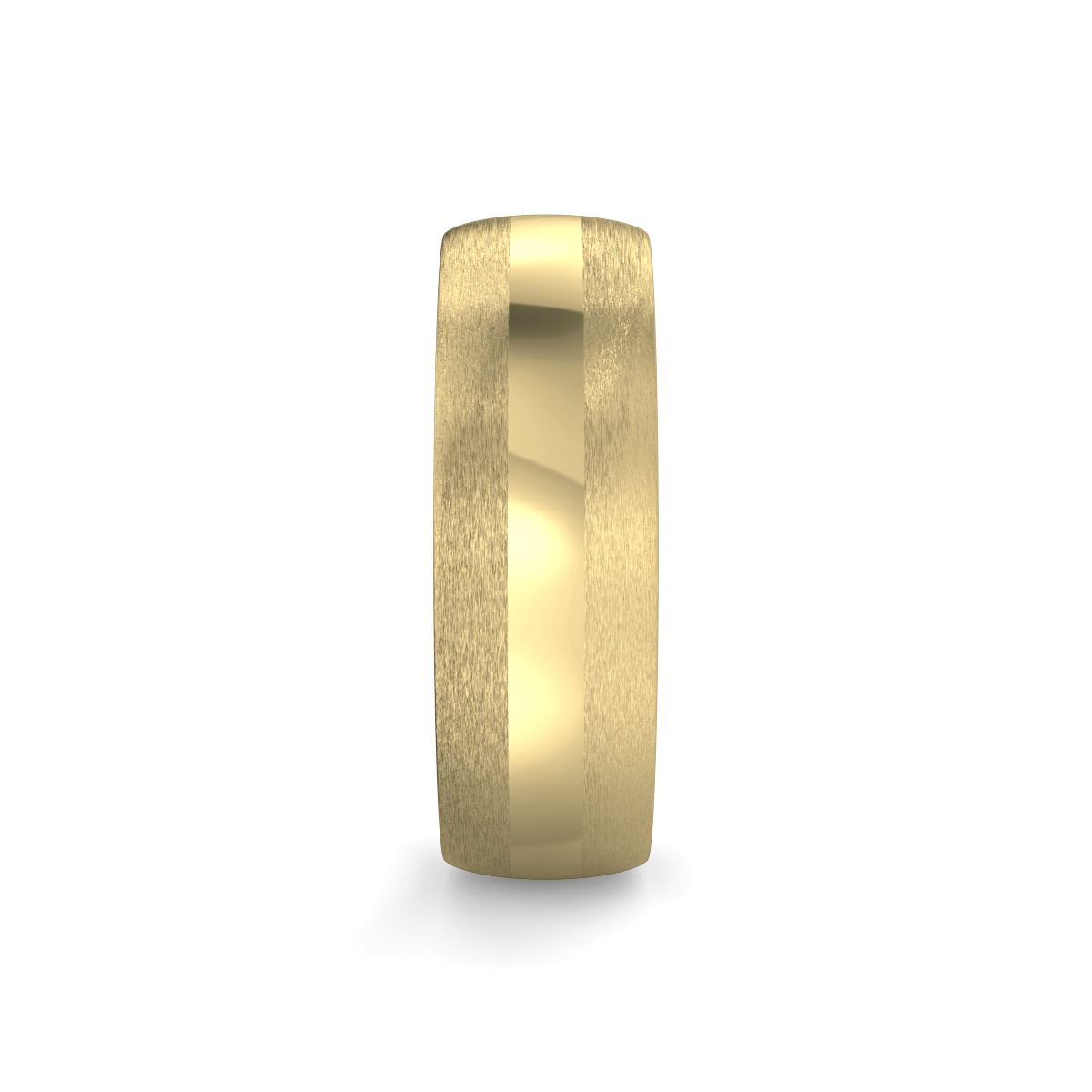Shallow Court Plain Wedding Band