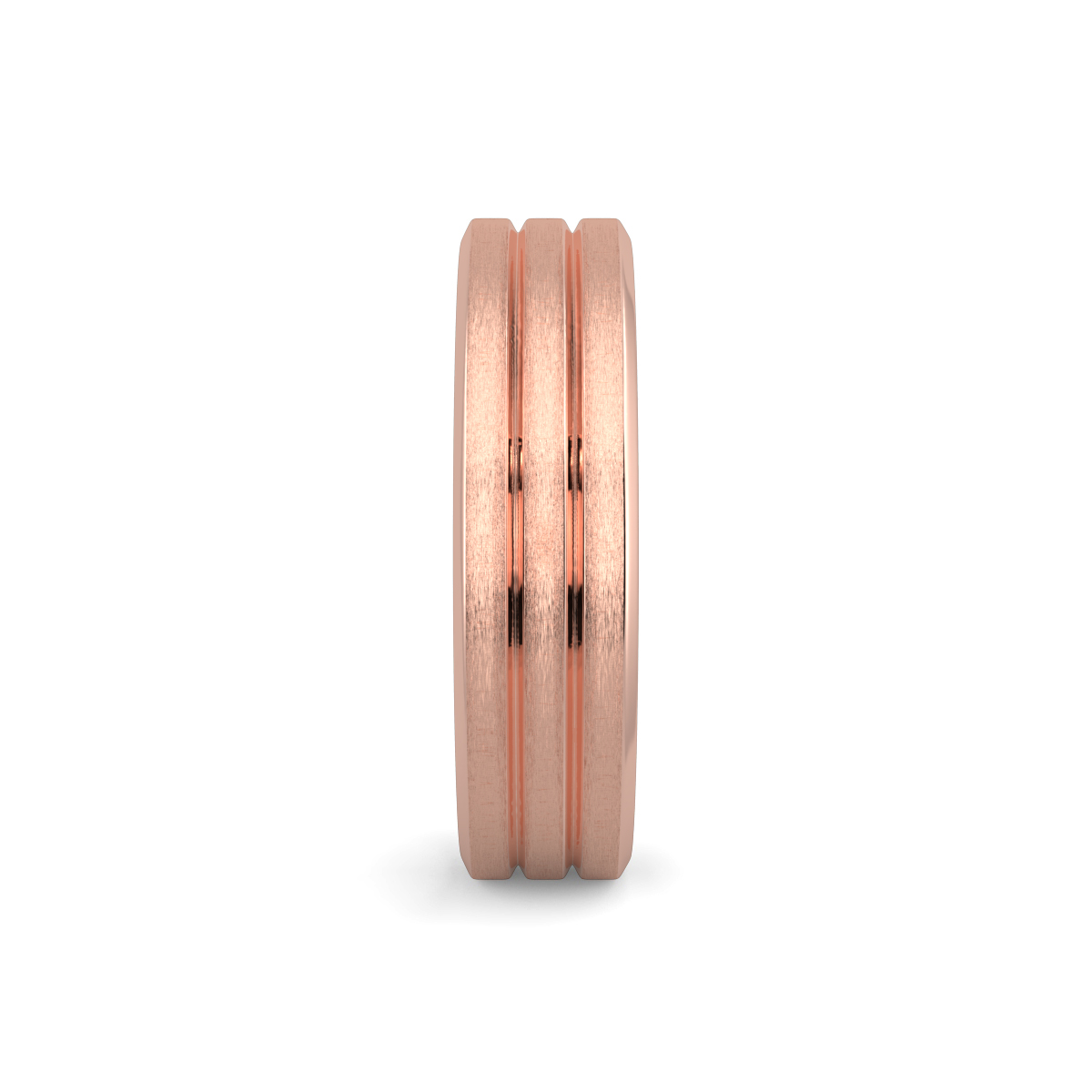 Flat Court Plain Wedding Band