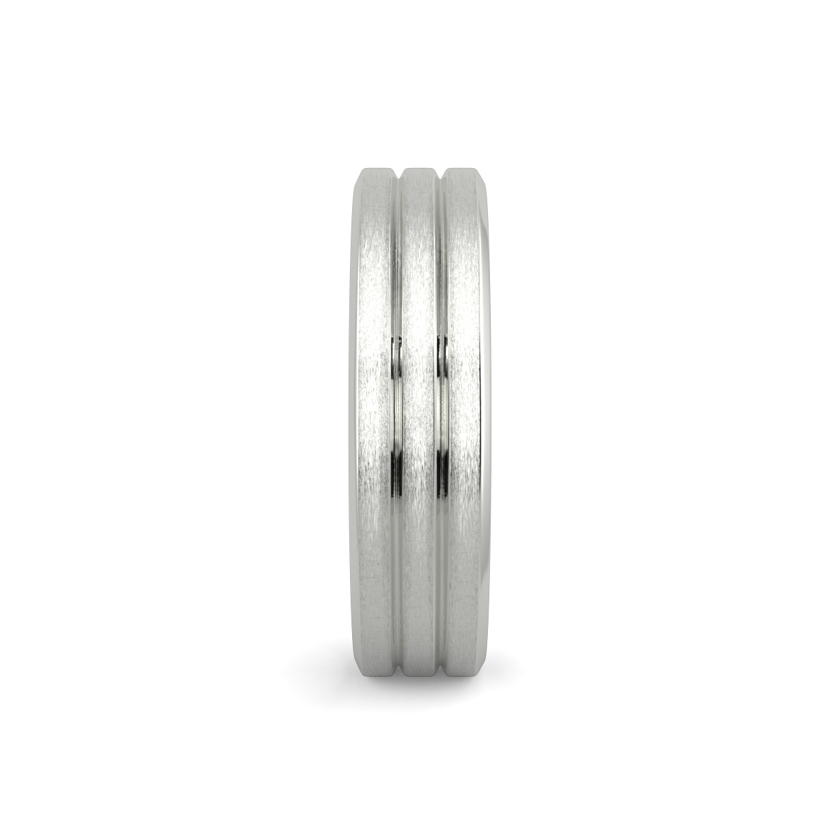 Flat Court Plain Wedding Band