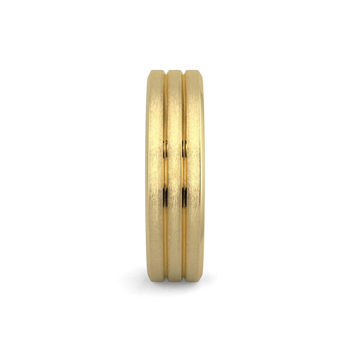Flat Court Plain Wedding Band