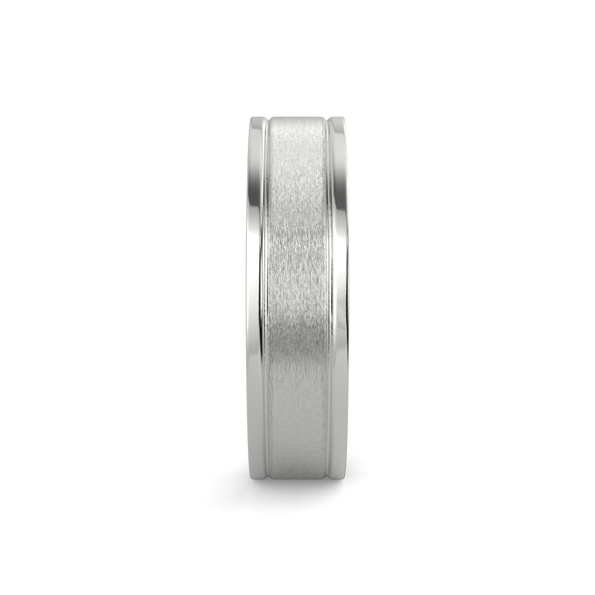 Flat Court Plain Wedding Band