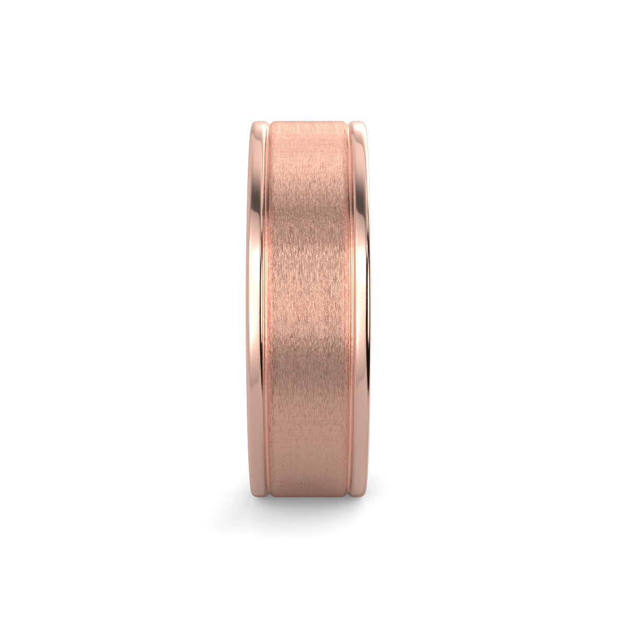 Flat Court Plain Wedding Band