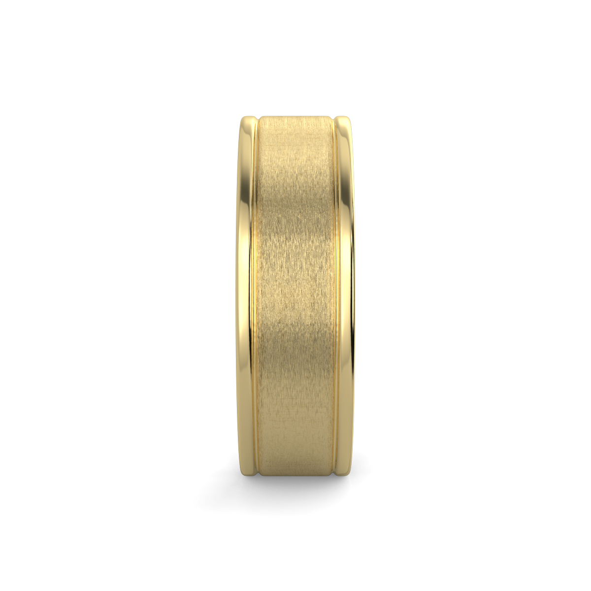 Flat Court Plain Wedding Band