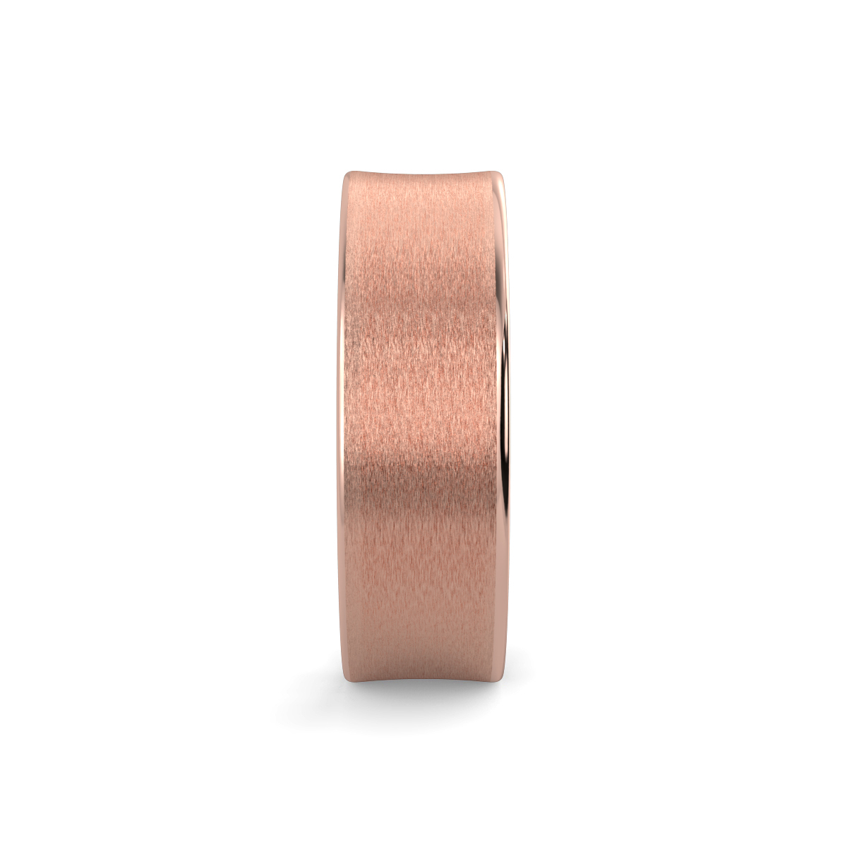 Flat Court Plain Wedding Band