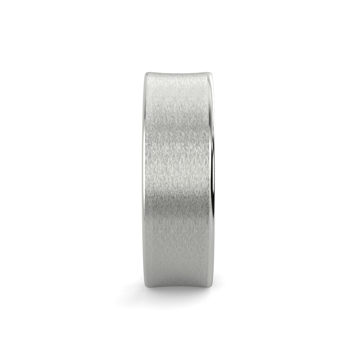 Flat Court Plain Wedding Band