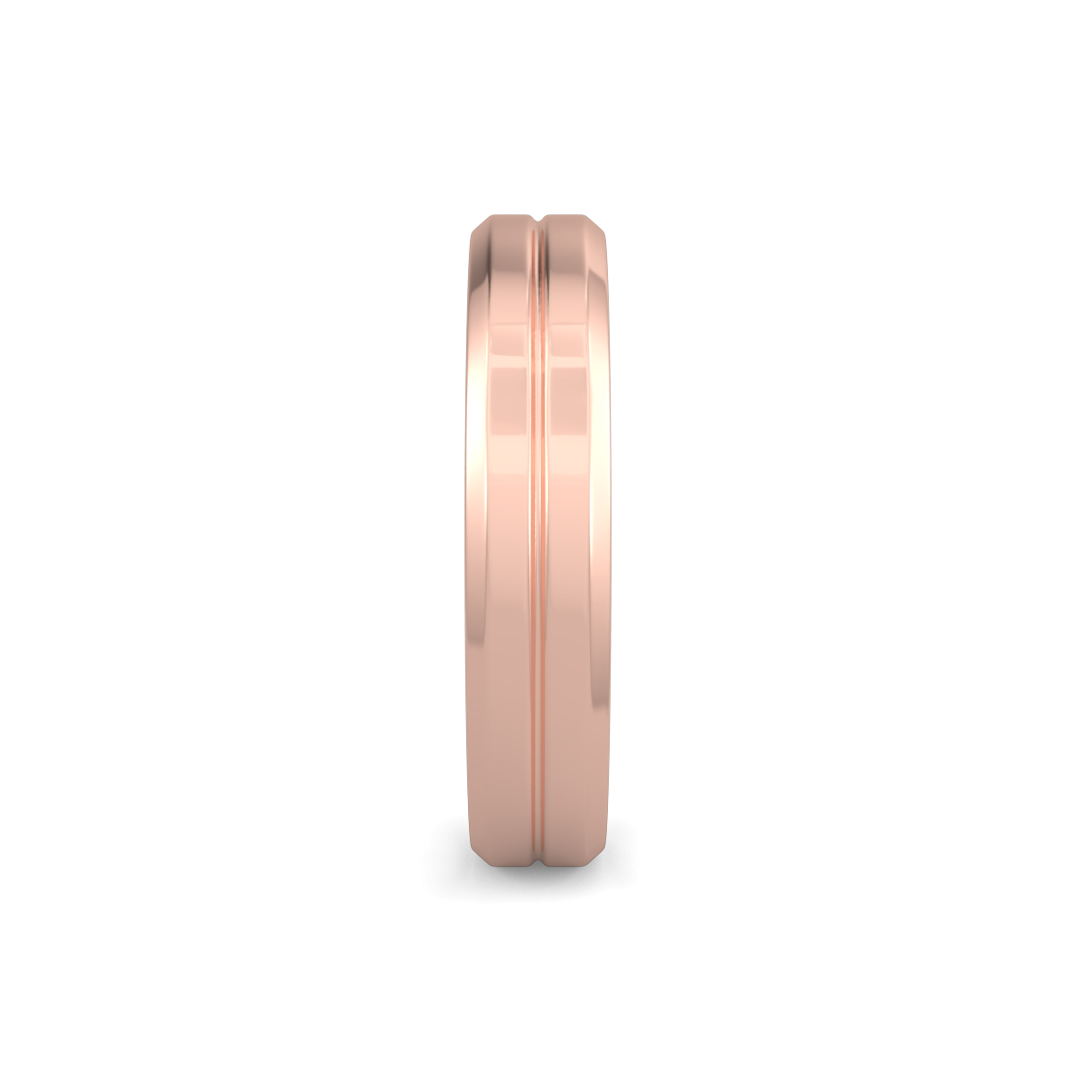 Flat Court Plain Wedding Band