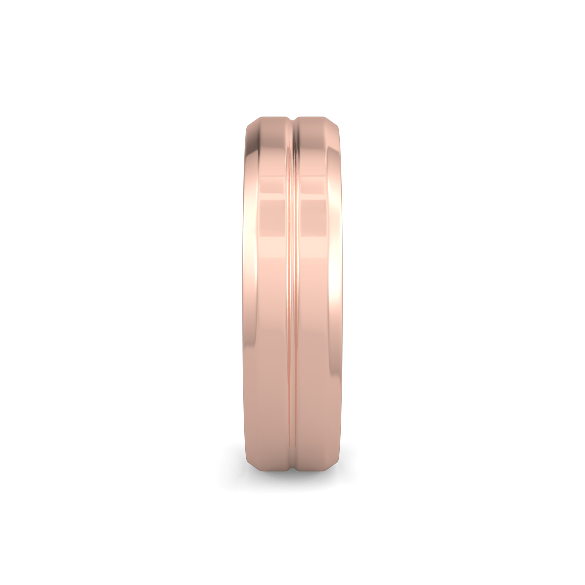 Flat Court Plain Wedding Band