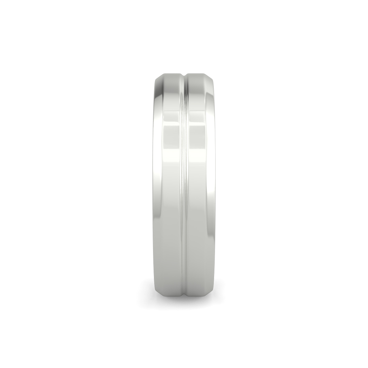 Flat Court Plain Wedding Band