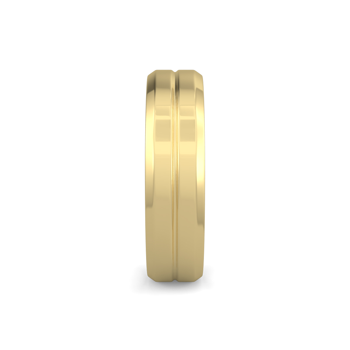 Flat Court Plain Wedding Band