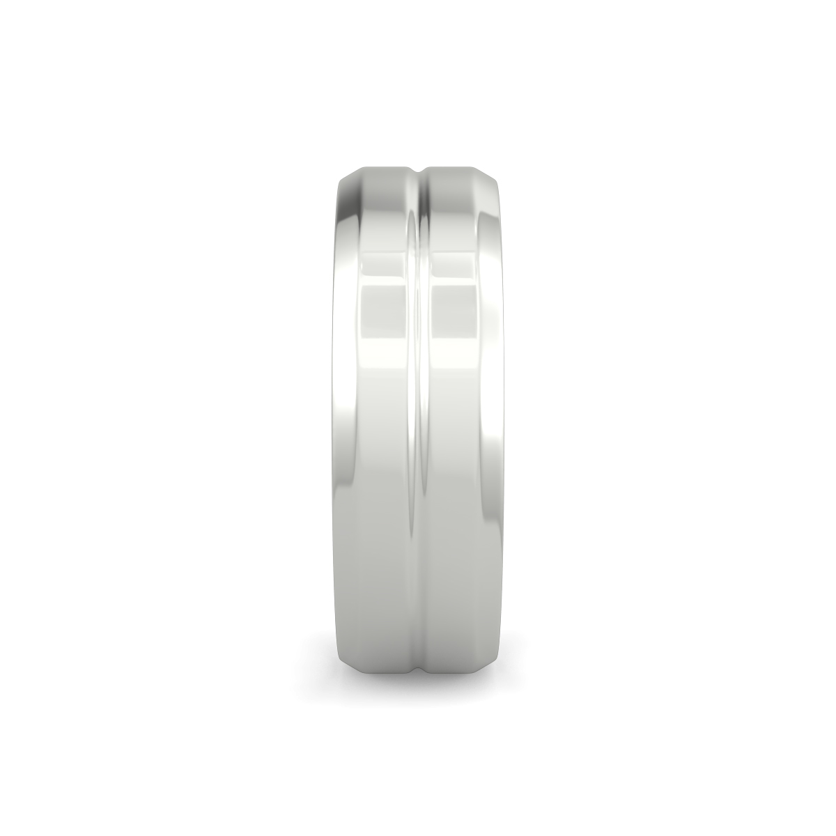 Flat Court Plain Wedding Band