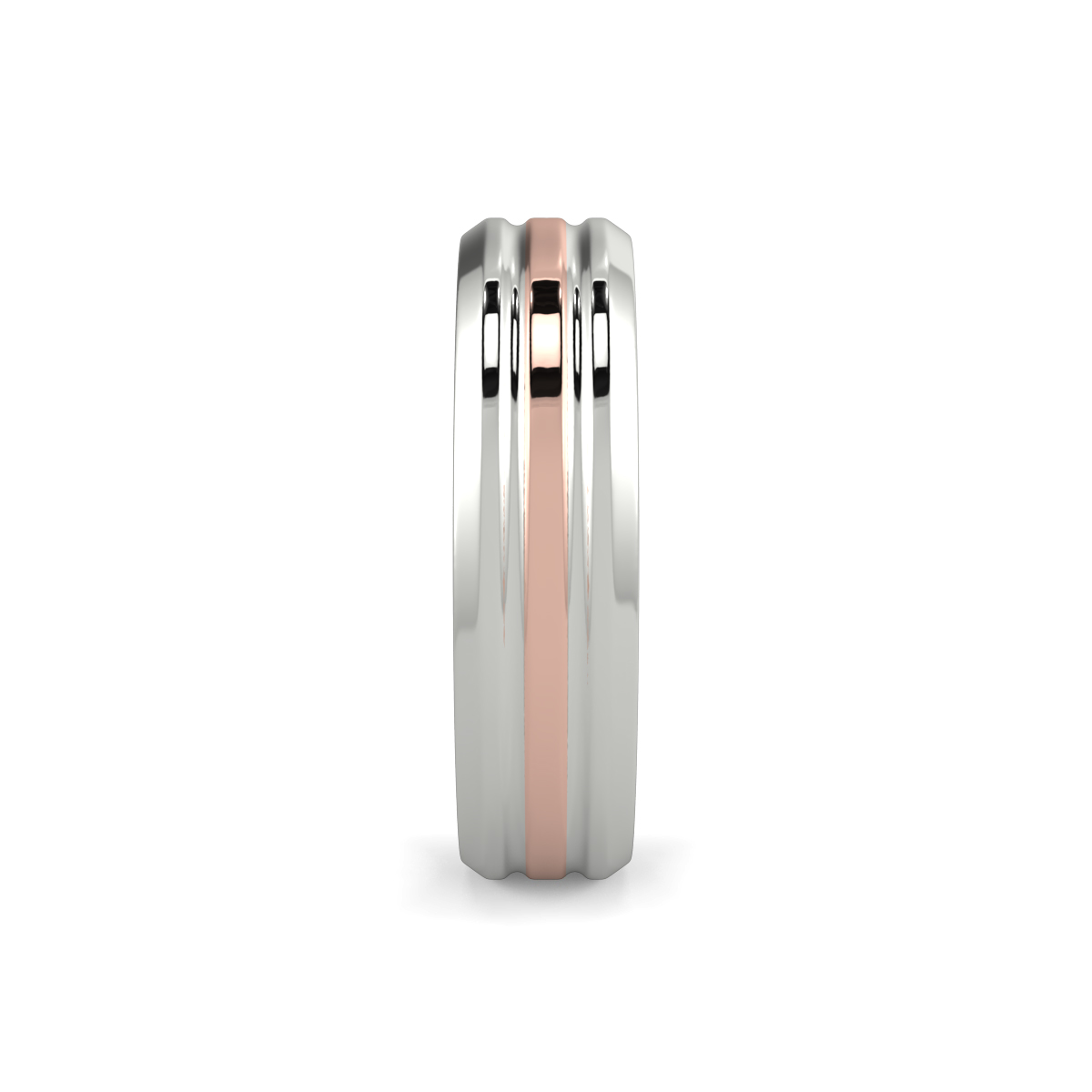 Flat Court Plain Wedding Band