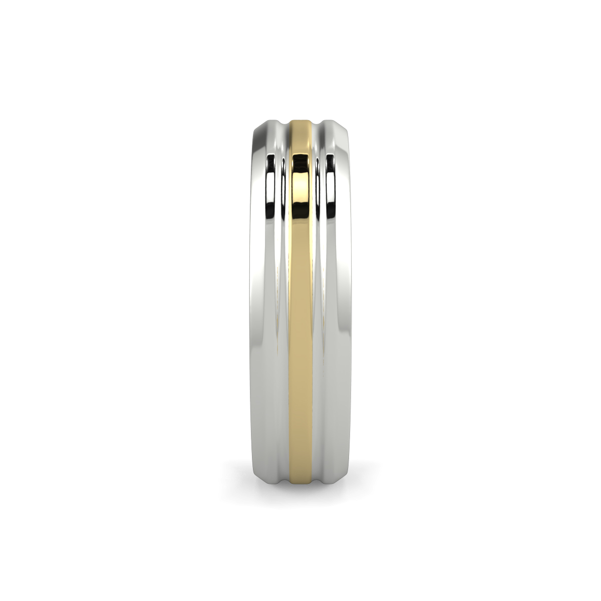 Flat Court Plain Wedding Band