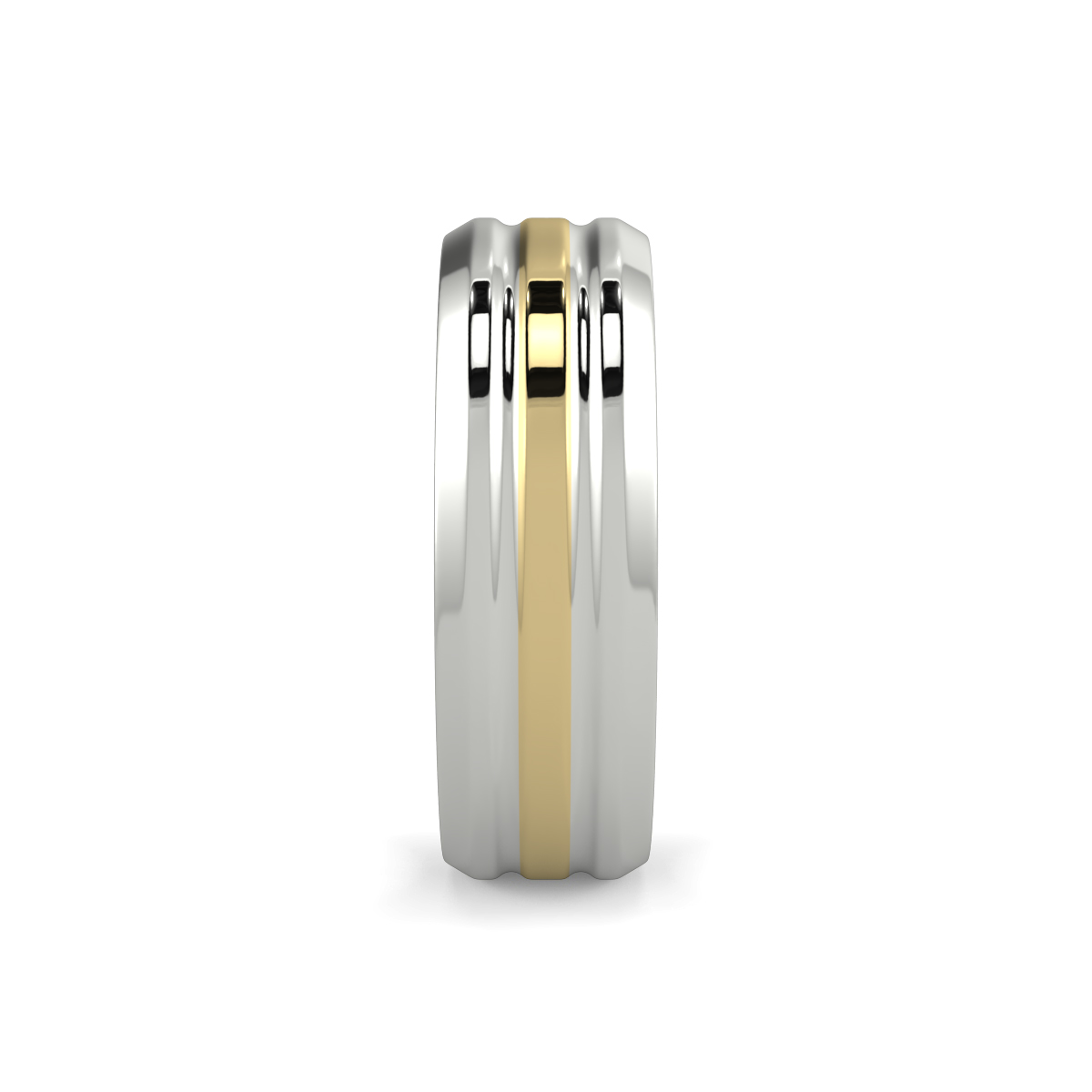 Flat Court Plain Wedding Band