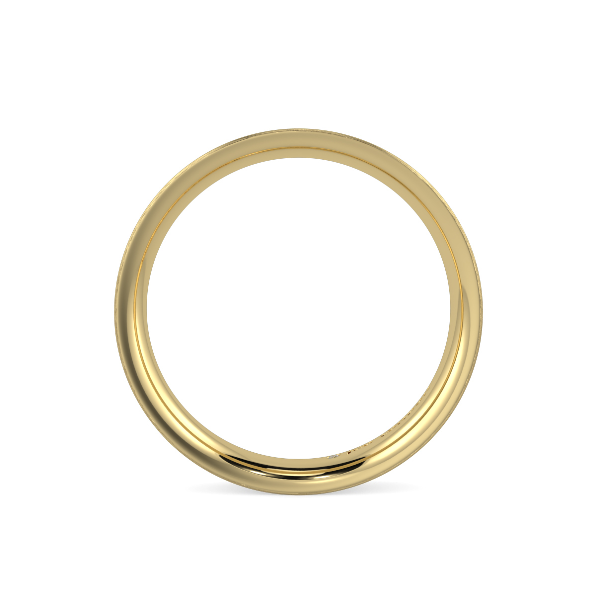 Flat Court Plain Wedding Band