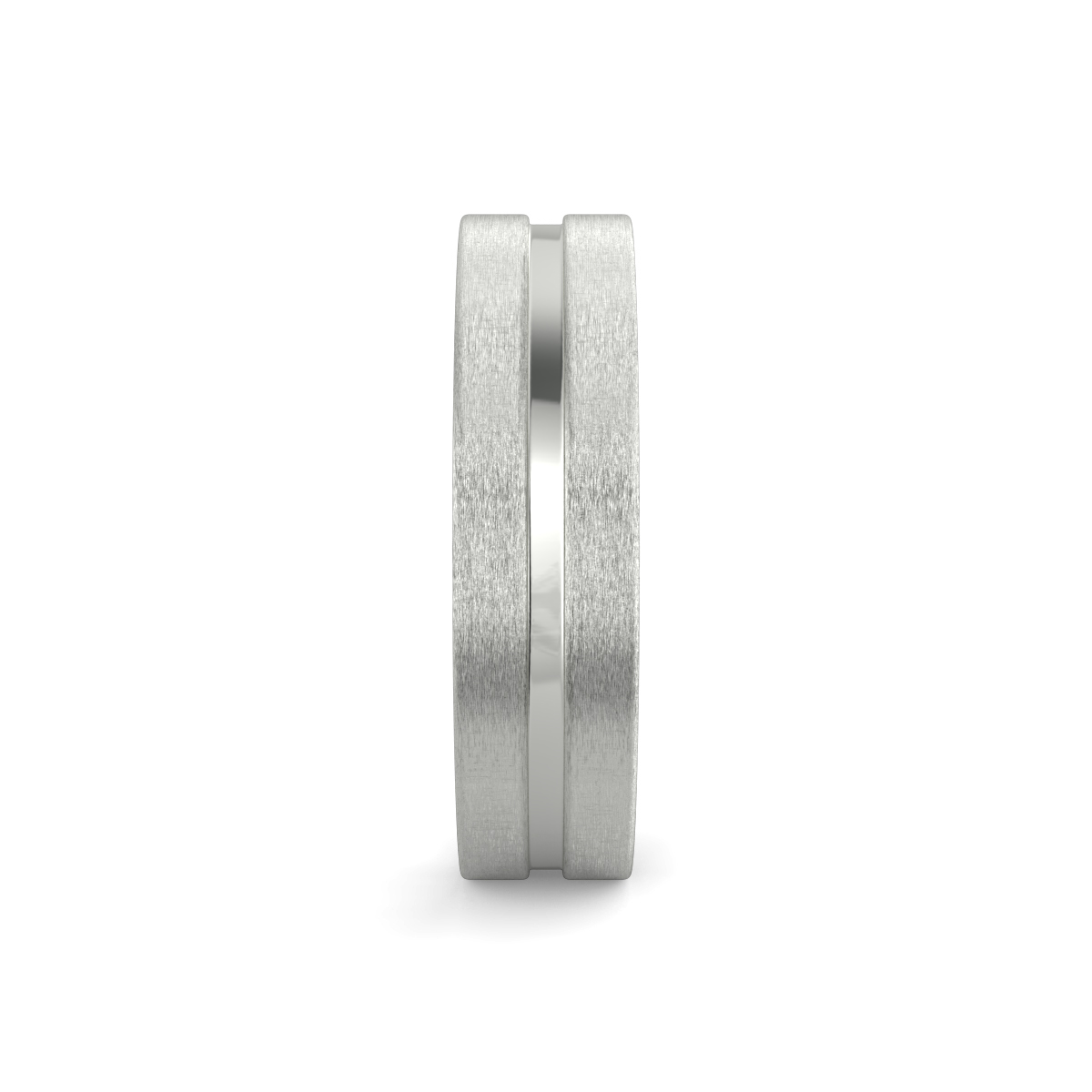Flat Court Plain Wedding Band