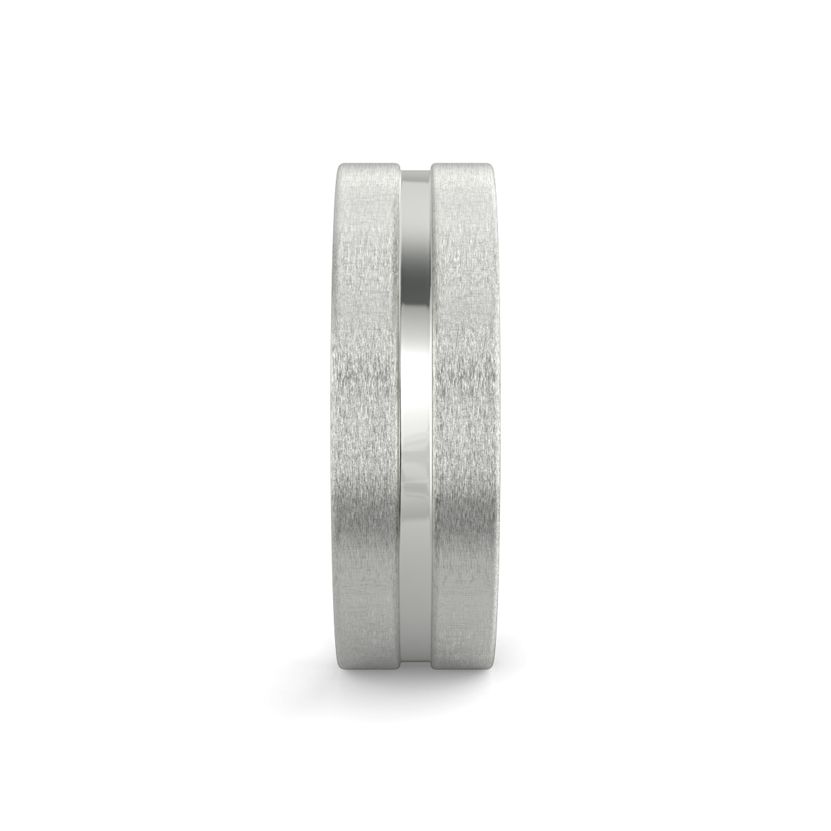 Flat Court Plain Wedding Band